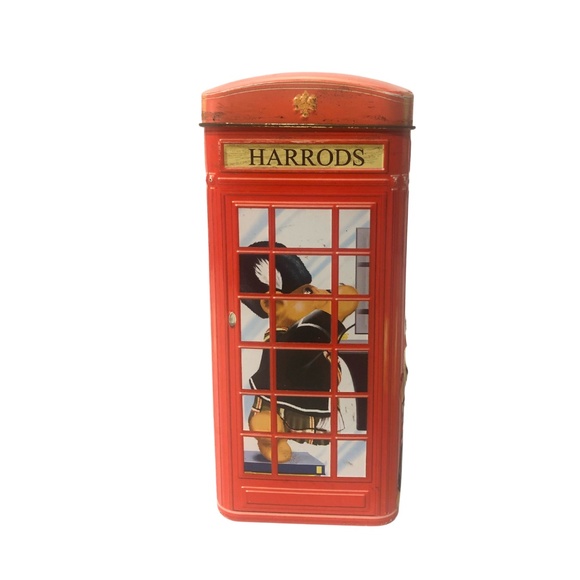Harrods and Churchill's Telephone Kiosk Money Box Candy England Toy Kids - Picture 3 of 10